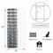 Garden Zone Garden Craft 36 in. H X 50 ft. L Steel Welded Wire Fence 2x3 in. 033650 - alternate 2